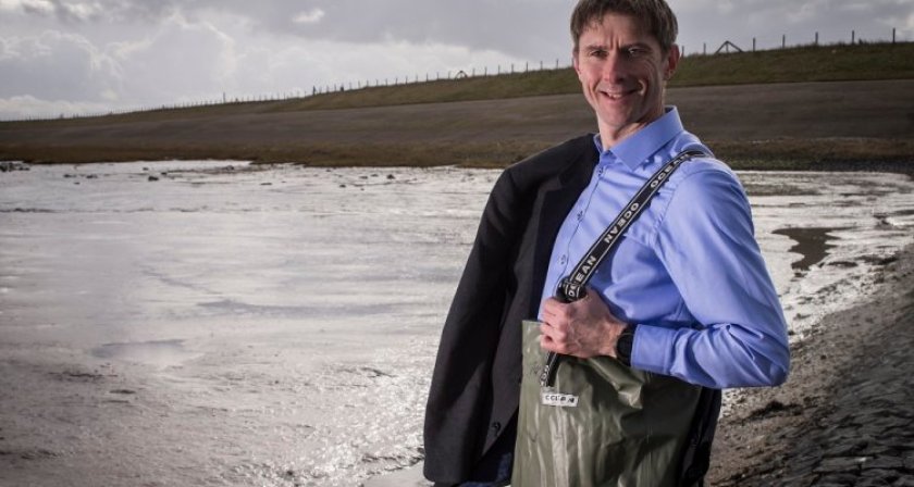 Martin Baptist, onderzoeker Mariene Ecologie bij Wageningen Marine Research.